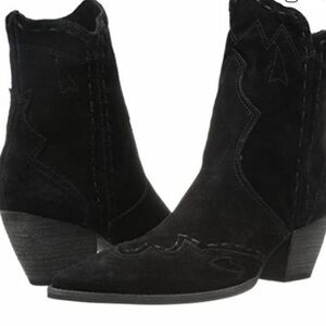 ISO Matisse Parker Western Bootie - Black 8.5